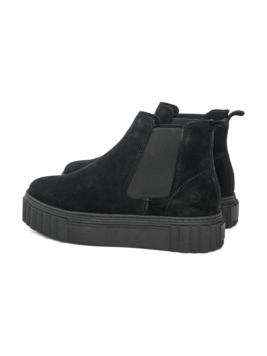 Ботинки-челси черного цвета на платформе
